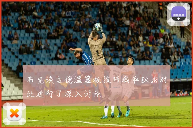 布克谈古德温篮板技巧我和狄龙对此进行了深入讨论
